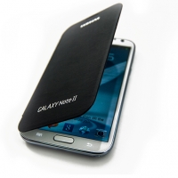 Чехол Flip Case для Samsung Galaxy Note 2 черный цвет