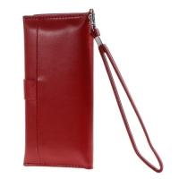 Чехол-футляр для смартфона LeatherGuard красный цвет