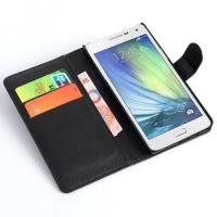 Чехол книжка для Samsung Galaxy A5, Galaxy A5 Duos - Чёрный