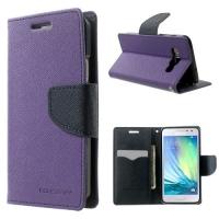 Flip чехол книжка для Samsung Galaxy A3 фиолетовый