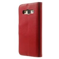 Чехол книжка для Samsung Galaxy A3, Galaxy A3 Duos - Красный