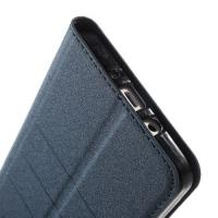 Flip чехол книжка для Samsung Galaxy A7 синий Mercury CaseOn