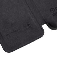 Кожаный чехол книжка для Samsung Galaxy S6 Nillkin Qin - черный