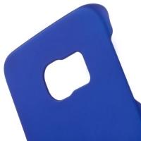 Кейс чехол для Samsung Galaxy S6 edge пластиковый - синий