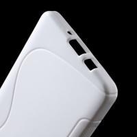Силиконовый чехол для Samsung Galaxy A5, Galaxy A5 Duos - белый S-образный