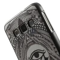 Силиконовый чехол для Samsung Galaxy A3 с орнаментом Всевидящее Око