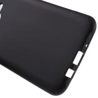 Матовый силиконовый чехол для Samsung Galaxy J7 чёрный