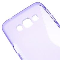 Силиконовый чехол для Samsung Galaxy A8 фиолетовый S-Shape
