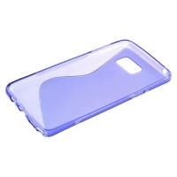 Силиконовый чехол для Samsung Galaxy Note 5 фиолетовый S-Shape