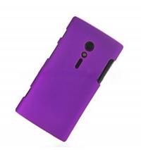 Кейс чехол для Sony Xperia Ion фиолетовый