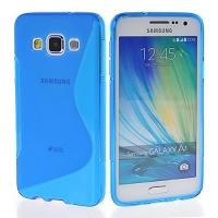 Силиконовый чехол для Samsung Galaxy A3 - синий ToughGuard