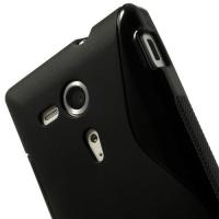 Силиконовый чехол для Sony Xperia SP черный