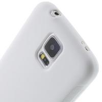 Силиконовый чехол для Samsung Galaxy S5 белый Flexishield
