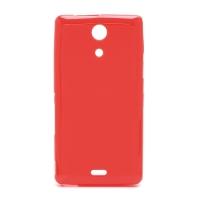Силиконовый чехол для Sony Xperia ZR красный