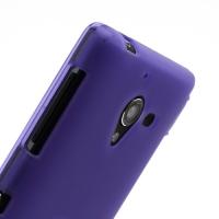 Силиконовый чехол для Sony Xperia ZL фиолетовый