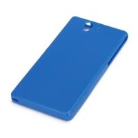 Силиконовый чехол для Sony Xperia Z голубой