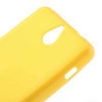 Силиконовый чехол для Sony Xperia E1 и Sony Xperia E1 dual желтый