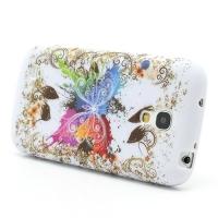 Силиконовый чехол для Samsung Galaxy S4 mini Butterfly