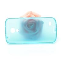 Силиконовый чехол для Samsung Galaxy S4 mini голубой