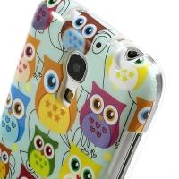 Силиконовый чехол для Samsung Galaxy S4 mini Owl