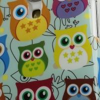 Силиконовый чехол для Samsung Galaxy S4 mini Owl