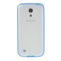 Силиконовый чехол для Samsung Galaxy S4 mini Crystal and Dark Blue