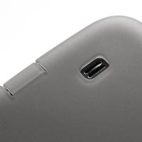Силиконовый чехол для Samsung Galaxy Mega 6.3 серый
