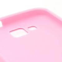 Силиконовый чехол для Samsung Galaxy Premier розовый