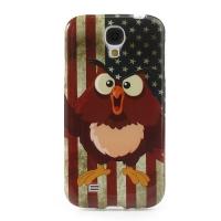 Силиконовый чехол для Samsung Galaxy S4 American Owl