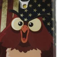 Силиконовый чехол для Samsung Galaxy S4 American Owl