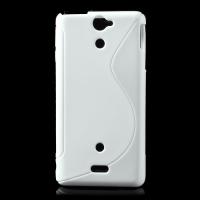 Силиконовый чехол для Sony Xperia V белый
