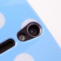 Силиконовый чехол для Sony Xperia S Bubble голубой