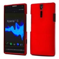 Силиконовый чехол для Sony Xperia S красный