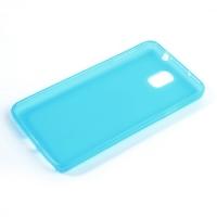 Силиконовый чехол для Samsung Galaxy Note 3 голубой