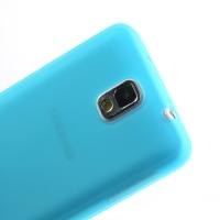 Силиконовый чехол для Samsung Galaxy Note 3 голубой
