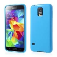 Силиконовый чехол для Samsung Galaxy S5 голубой