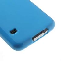Силиконовый чехол для Samsung Galaxy S5 голубой
