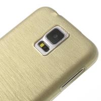 Силиконовый чехол для Samsung Galaxy S5 золотой