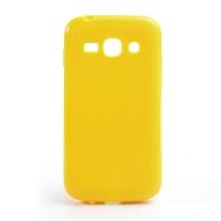 Силиконовый чехол для Samsung Galaxy Ace 3 желтый
