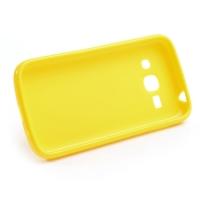 Силиконовый чехол для Samsung Galaxy Ace 3 желтый
