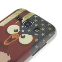 Силиконовый чехол для Samsung Galaxy Ace 3 American owl