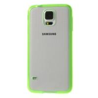 Силиконовый чехол для Samsung Galaxy S5 Crystal&Light Green