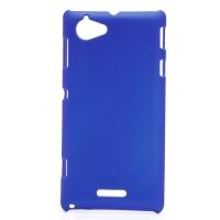 Пластиковый чехол для Sony Xperia L синий
