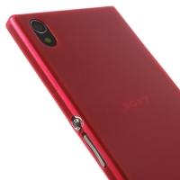 Ультратонкий кейс чехол для Sony Xperia Z1 красный