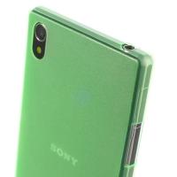 Ультратонкий кейс чехол для Sony Xperia Z1 зеленый