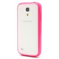 Силиконовый чехол для Samsung Galaxy S4 mini Crystal and Pink