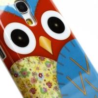 Кейс чехол для Samsung Galaxy S4 mini  Owl Red
