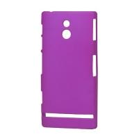 Кейс чехол для Sony Xperia P фиолетовый