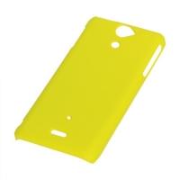 Кейс чехол для Sony Xperia V желтый
