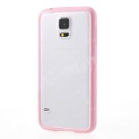 Силиконовый чехол для Samsung Galaxy S5 Crystal&Pink